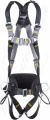Ridgegear "RGH4" Four Point Fall Arrest Work Positioning Harness with Front, Rear and Side 'D' Rings