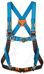 Tractel VertyTrac HT43 A (Automatic Buckles) Fall Arrest Harness with Front and Rear 'D' Rings and 2 x Chest 'D' Ring S,M,XL