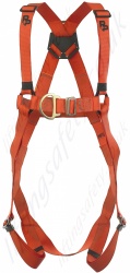 P+P Safety "FRS MK2 Flame" 2 Point Fall Arrest Harness from Flame Retardant Polyester Webbing.