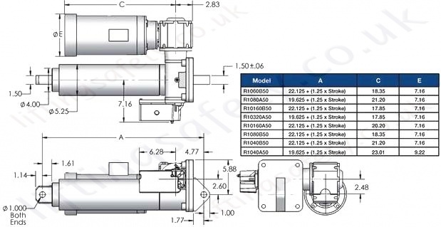 SCW10 Series Parallel Motor Diagram