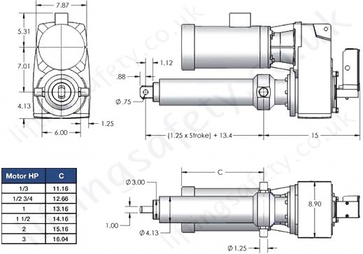 SCN06 Series Parallel Motor Diagram