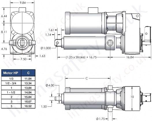 SCN12 Series Parallel Motor Diagram