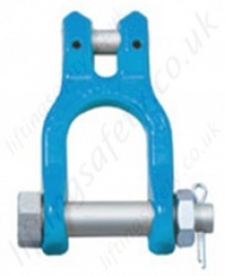 Yoke Grade 10 Clevis Shackles for use with 7mm to 16mm Lifting Chain