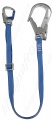 LiftingSafety Adjustable Restraint Lanyard with Snap Hook and Scaffold Hook - Webbing Length 1.5m or 2m