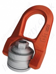 Codipro "FE.DSR" Female Double Swivel Ring, Metric or Imperial Threads, Capacities From 400kg to 4,500kg 