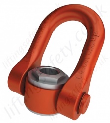 Codipro "FE.DSS" Female Double Swivel Shackle, Metric or Imperial Threads, Capacities From 4,500kg to 21,000kg 