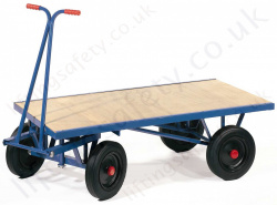 Turntable Truck Platform Trolley Cart Flat Bed Cartabouta 1000kg load  UK STOCK 