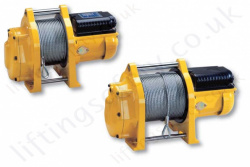 Single Phase (110v or 240v 50Hz) Electric Powered Compact Winches - 200kg or 300kg Options