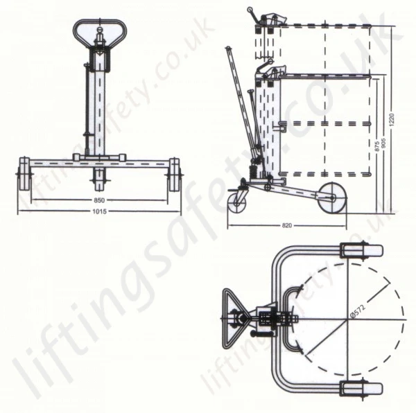 Trolley Dimensions