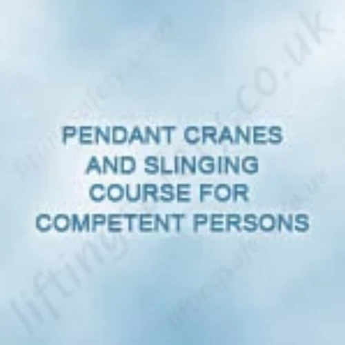 Pendant Cranes and Slinging