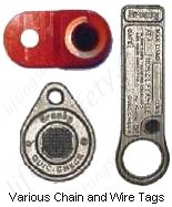 Chain and Sling Tags Chain and Sling Tags