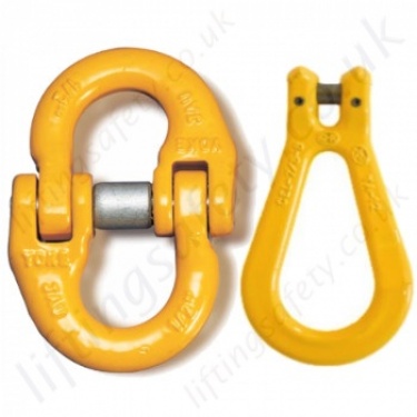 Chain Connectors, Links & Swivels for Grade 8 (80) Chain Slings