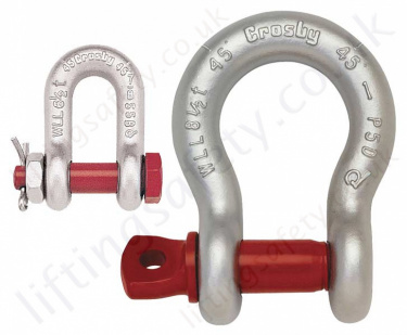 Crosby Anchor Shackles (Bow and "D")