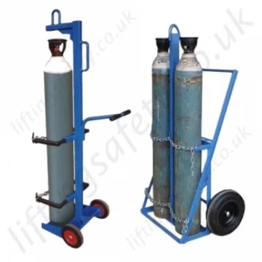 Gas Cylinder Lifting Trolleys (with castors)