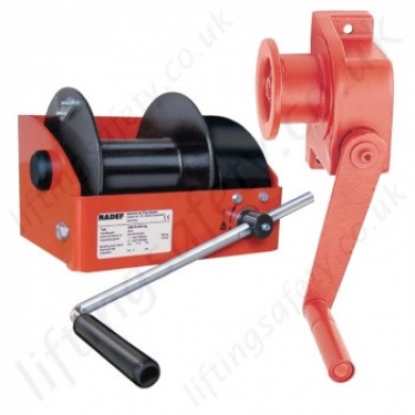 Hadef Hand Winches, Hand Operated Wire Rope Hoists