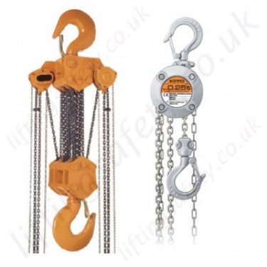 Kito Hand Chain Hoists, Hook Suspended (manual hoists)