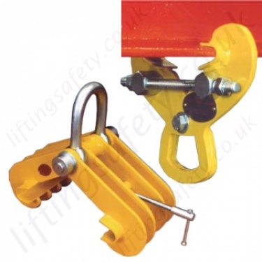 Riley Superclamp Beam Clamps. RSJ Girder Lifting and Suspension Clamps.