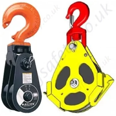 Snatch Blocks, Sheave Blocks and Crane Pulley Blocks