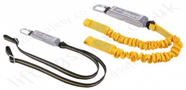 Ridgegear Fall Arrest Lanyards 100% tie-off - Twin Leg