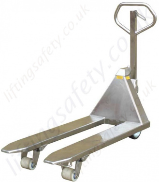 Stainless and Semi-Stainless Steel Pallet Trucks