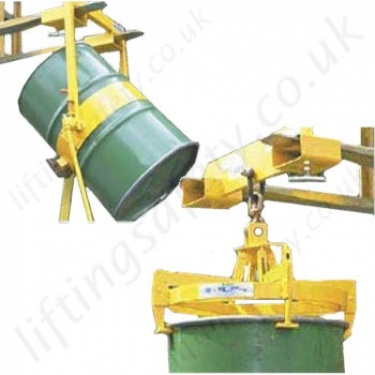 Steel Drum Hook Suspended (Crane Slung) Drum Attachments