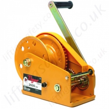 Tiger Hand Winches, Hand Operated Wire Rope Hoists - 360kg to 1180kg