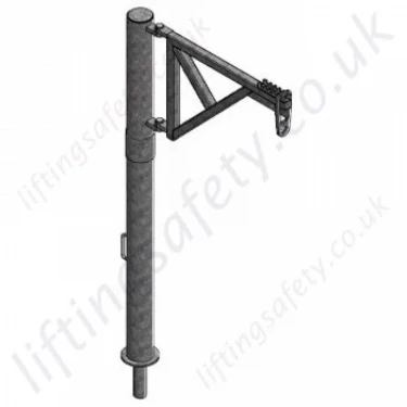 Vertical Type Davit Arms