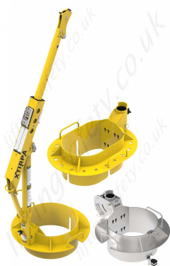 Xtirpa Manhole Collar Davit Systems and Components