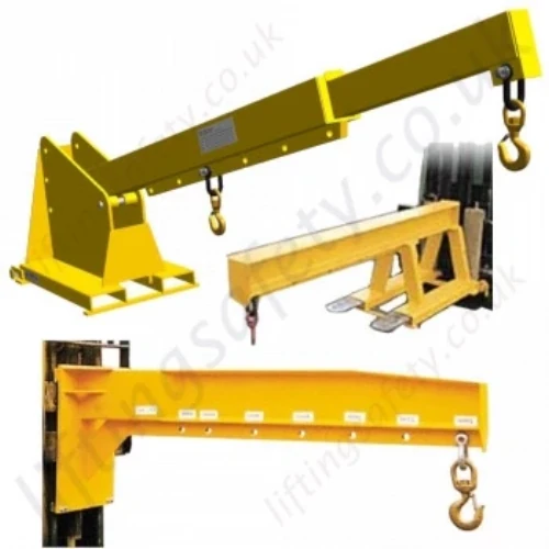 Jib Arm and Hook Attachments for Forklifts