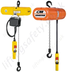 110V Single Phase Electric Hoists