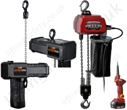 18V Battery Powered Hoists