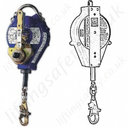 ATEX Rated Anti-sparking Inertia Reel Fall Arrest Blocks ATEX Rated Anti-sparking Inertia Reel Fall Arrest Blocks