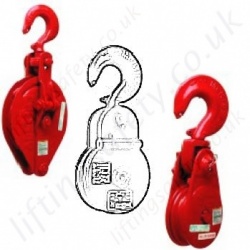 Crosby & Lebus Snatch Block Pulley Sheaves Crosby & Lebus Snatch Block Pulley Sheaves
