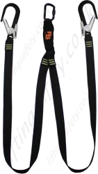 Fall Safe Double Leg Lanyards for Fall Arrest