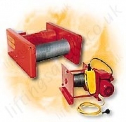 Hadef Electric Wire Rope Winches / Hoists for Pulling and Lifting Applications Hadef Electric Wire Rope Winches / Hoists for Pulling and Lifting Applications