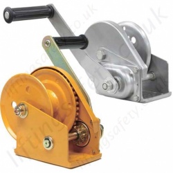 Hand Operated Wire Rope Winches and Hoists