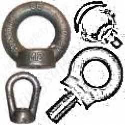 Lifting Eye Bolts & Eye Nuts (non-swivel) Lifting Eye Bolts & Eye Nuts (non-swivel)