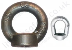 High Tensile Steel Drop Forged Eyenuts