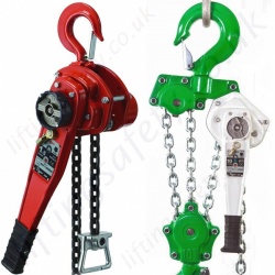 Hand Operated Ratchet Lever Hoists / Pull-Lifts