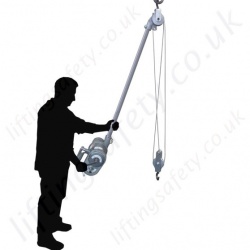 Lifting Safety Compressed Air Hoists, Pneumatic Chain Hoists