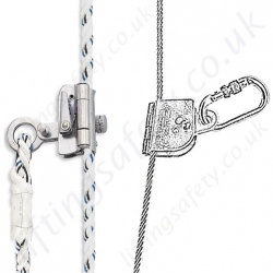 Miller Guided Fall Arrestors For Synthetic and Steel Wire Rope Miller Guided Fall Arrestors For Synthetic and Steel Wire Rope