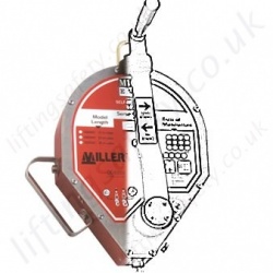 Miller Fall Arrest Rescue Block Inertia Reel With Retrieval Winch to EN360 and EN1496 Miller Fall Arrest Rescue Block Inertia Reel With Retrieval Winch to EN360 and EN1496