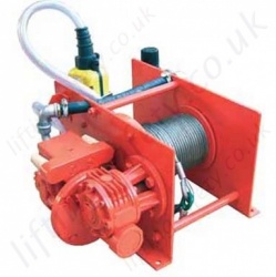 Pneumatic Wire Rope Winch / Hoists (Lifting and Pulling)