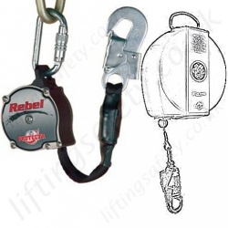 Protecta Fall Arrest Retractable Inertia Reel Blocks, Self Retracting Lifelines to EN360 Protecta Fall Arrest Retractable Inertia Reel Blocks, Self Retracting Lifelines to EN360