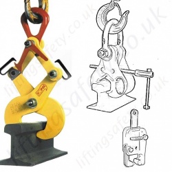 Locomotive Rail Handling Lifting Clamps Locomotive Rail Handling Lifting Clamps
