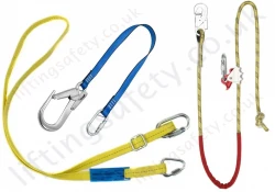 Restraint Lanyards, Fixed Length & Adjustable