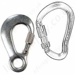Ridgegear Aluminium Karabiners and Connectors Ridgegear Aluminium Karabiners and Connectors