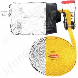 Ridgegear Temporary Horizontal Fall Arrest Lifelines Ridgegear Temporary Horizontal Fall Arrest Lifelines