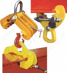 Riley Superclamp Steel Beam Lifting / Suspension Clamps - To Suit UB, RSJ, I Section or H Section