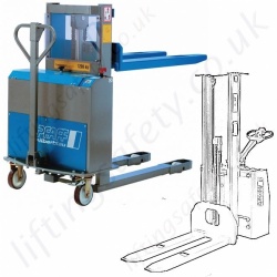 Materials Stacker Trucks - Electric Operation Materials Stacker Trucks - Electric Operation